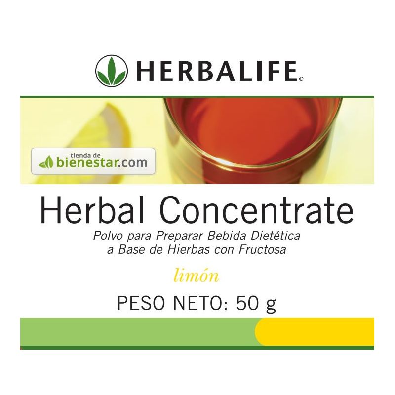 Herbal Concentrate sabor Limón 50g Comprar Herbalife Argentina