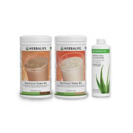 Pack de 2 Batidos Nutricionales Herbalife 550g + Aloe Vera Concentrado