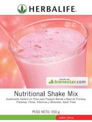 Batido Nutricional Herbalife sabor Fresa 550g