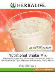 Batido Nutricional Herbalife sabor Cookies & Cream 550g