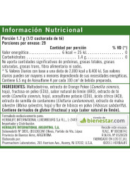 Herbalife Herbal Concentrate sabor Limón - Ingredientes e Información Nutricional