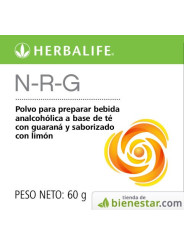 Herbalife NRG guaraná en polvo saborizado con limón 60g