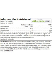Herbalife Fibra Activa Manzana 210g - Información nutricional e Ingredientes