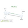 Cuchara medidora dosificadora Herbalife
