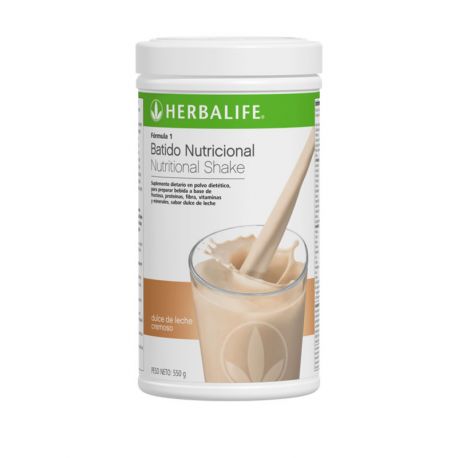 Batido Nutricional Herbalife sabor Dulce de Leche 550gr