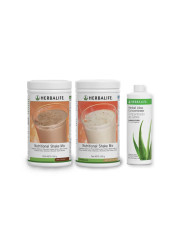 Pack de 2 Batidos Nutricionales Herbalife 550g + Aloe Vera Concentrado
