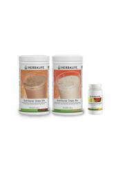 Pack de 2 Batidos Nutricionales Herbalife 550g + Té de Hierbas 50g Limón