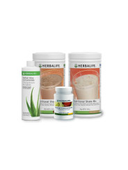 Pack de 2 Batidos 550g + Té de Hierbas 50g sabor limón+ Aloe Vera Concentrado