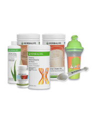 Pack 2 Batidos 550g + 1 Proteína PPP 240g + Aloe Vera Concentrado + Té Hierbas 100g + Vaso Shaker + Cuchara Dosificadora