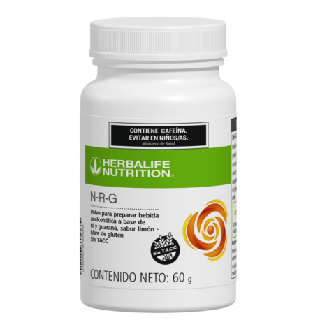 Herbalife NRG guaraná en polvo saborizado con limón 60g