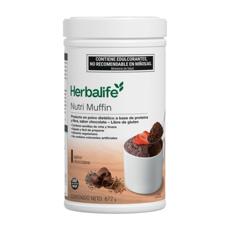 Nutri Muffin Chocolate 672g Herbalife - Comprar Herbalife Argentina